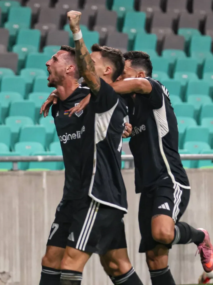 Olimpija 1-4 Noah. Highlights