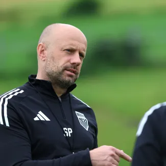 Sandro Perković's first training session